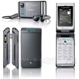  Sony Ericsson W380i Unlocked Magnetic Grey Cell Phones 