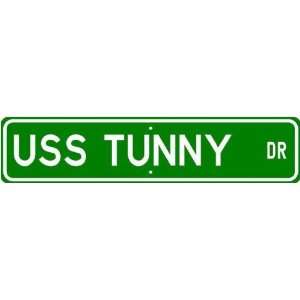  USS TUNNY SSN 682 Street Sign   Navy