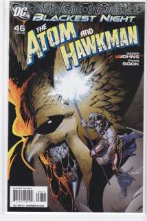 Blackest Night Atom And Hawkman #46 DC comics NM  