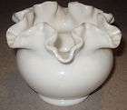 Beautiful Milk Art Glass Decorative bowl dish