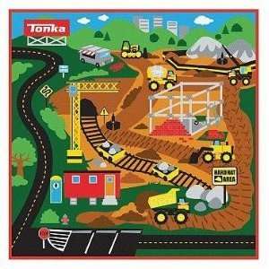  Tonka Game Rug Backpack   2 Trucks Toys & Games