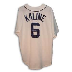  Autographed Al Kaline Detroit Tigers White Jersey 