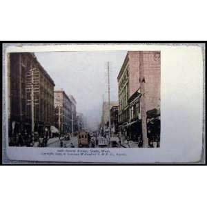   Washington 1903 Postcard 1006 2nd Avenue [blank] 