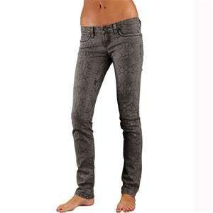  Fox Racing Womens Python Jet Jeans   32/Black Perforated 