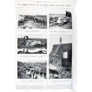   1917 CAMBRAI BATTLE WAR GERMAN PRISONERS BAGHDAD TRAIN