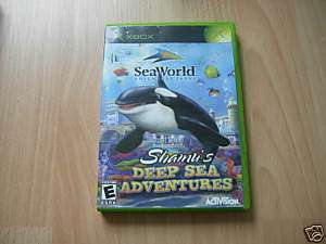 XBOX Seaworld Shamus Deep Sea Adventures Parks *MINT* 047875751156 