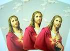 LOT 3 Religious Christ Paper Holy Card Immaculate Heart Of Jesus 