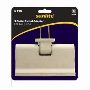  E140 1 TO 3 SWIVEL ADAPTOR SUNLITE [ 120 PK ]