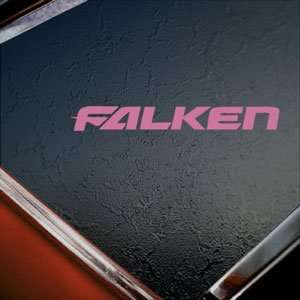  Falken Tires Pink Decal Car Truck Bumper Window Pink 