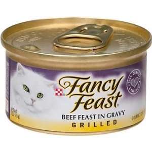  Fancy Feast Grilled Beef Feast Gourmet Cat Food Pet 