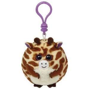  TY Beanie Ballz   TIPPY the Giraffe (Plastic Key Clip   3 