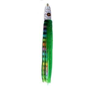 Trolling Lure Green/Chartreuse Bullethead 7.5 in