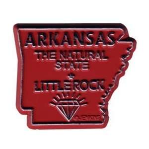  Arkansas Magnet 2D 50 State Red Case Pack 144 Sports 