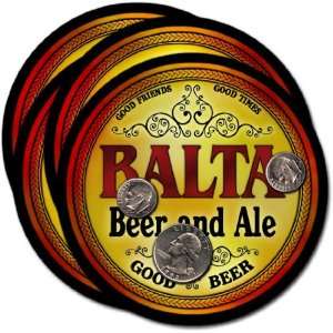  Balta, ND Beer & Ale Coasters   4pk 