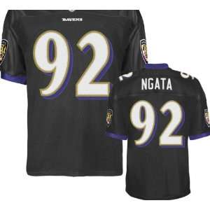  Baltimore Ravens 92 Ngata Jersey Black Sizes 48 56 Sports 