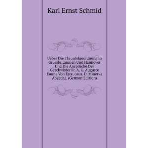   Von Este. (Aus. D. Minerva Abgedr.). (German Edition) Karl Ernst