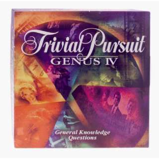  Trivial Pursuit Genus IV Unknown Toys & Games