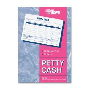  Tops Received of Petty Cash Forms