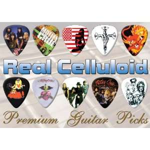    Motley Crue Premium Guitar Picks X 10 (T) Musical Instruments