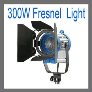 300W Fresnel Tungsten Light Continuous Lighting + Bulb  