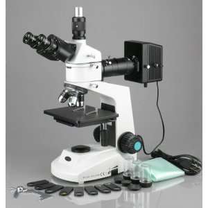 Trinocular Metallurgical Compound Microscope  Industrial 