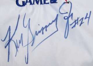 Ken Griffey Jr Signed x 2 Game Worn Jersey Jacket JSA*  