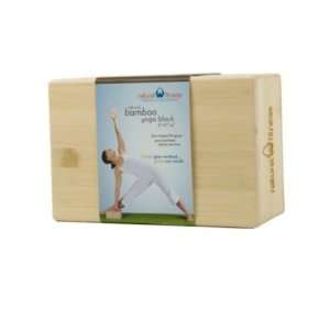  Natural Fitness Eco Props & Kits 3 Bamboo Yoga Block 6 x 9 