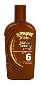 Hawaiian Tropic Golden Tanning Lotion SPF 6**NEW**  