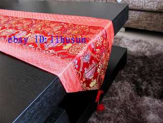 Noble Classic CHINESE SILK TABLE RUNNER CLOTH  