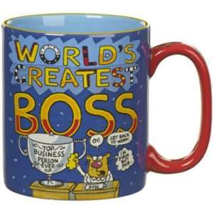    Worlds Greatest Boss Novelty Coffee/tea Mug