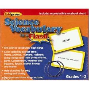   Vocabulary in a Flash for Grades 1   2 by Edupress Toys & Games