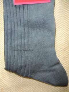 Formal Quality Italian Cotton Rib Dress/Formal Socks  