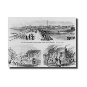  Trent River Settlement 1886 Giclee Print