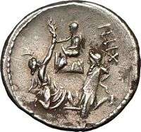   56BC. AR Denarius. Diana/Dictators Ring Scene Sullas Triumph  