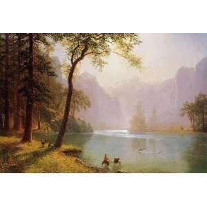   Kerns River Valley California, By Bierstadt Albert 