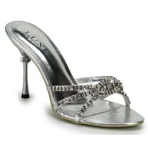  Jeweled Sandal (silver size 7) Toys & Games