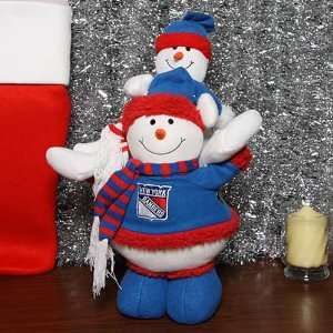 New York Rangers Two Snow Buddies Table Top  Sports 
