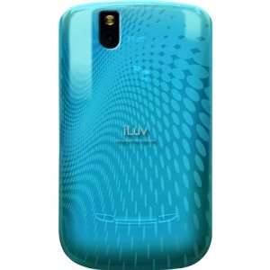   Blue Flexi Clear TPU Case With Dot Wave Pattern F Musical Instruments