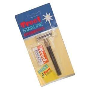   Safety Razor * Treet Starlight With 5 Blades