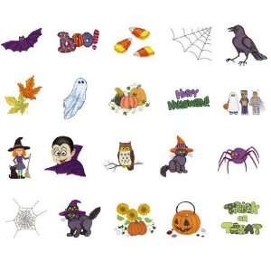    Embroidery Machine Designs CD TRCK OR TREAT