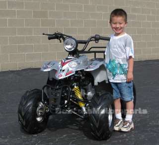  SCORPION Youth ATVs Sport Quads w/ 7 Tire 4 wheelers +2 Helmets