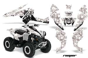 AMR RACING BRP ATV GRAPHIC KIT OFF ROAD QUAD DECAL WRAP CANAM RENEGADE 