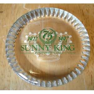  1997 Sunny King Ford Anniston, Al Glass Paperweight 