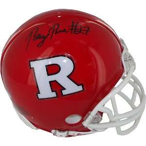  Ray Rice Rutgers Mini Helmet