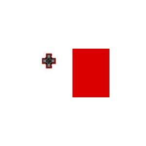  Malta Flag, 5 x 8, Outdoor, Nylon