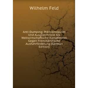   ¶rderung (German Edition) (9785875825989) Wilhelm Feld Books