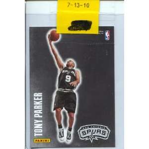  2009 10 Panini Decals #27 Tony Parker Sports Collectibles