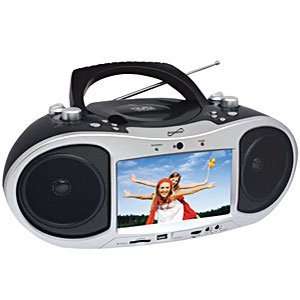  Portable CD DVD Player with AM FM Electronics