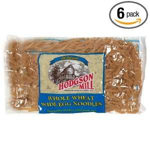 Hodgson Mill Pasta Egg Noodles Whole Wheat, 12 ounces (Pack of6 