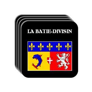  Rhone Alpes   LA BATIE DIVISIN Set of 4 Mini Mousepad 